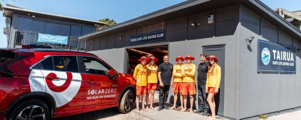 Dan Pereira and Tairua Surf Life Saving team 