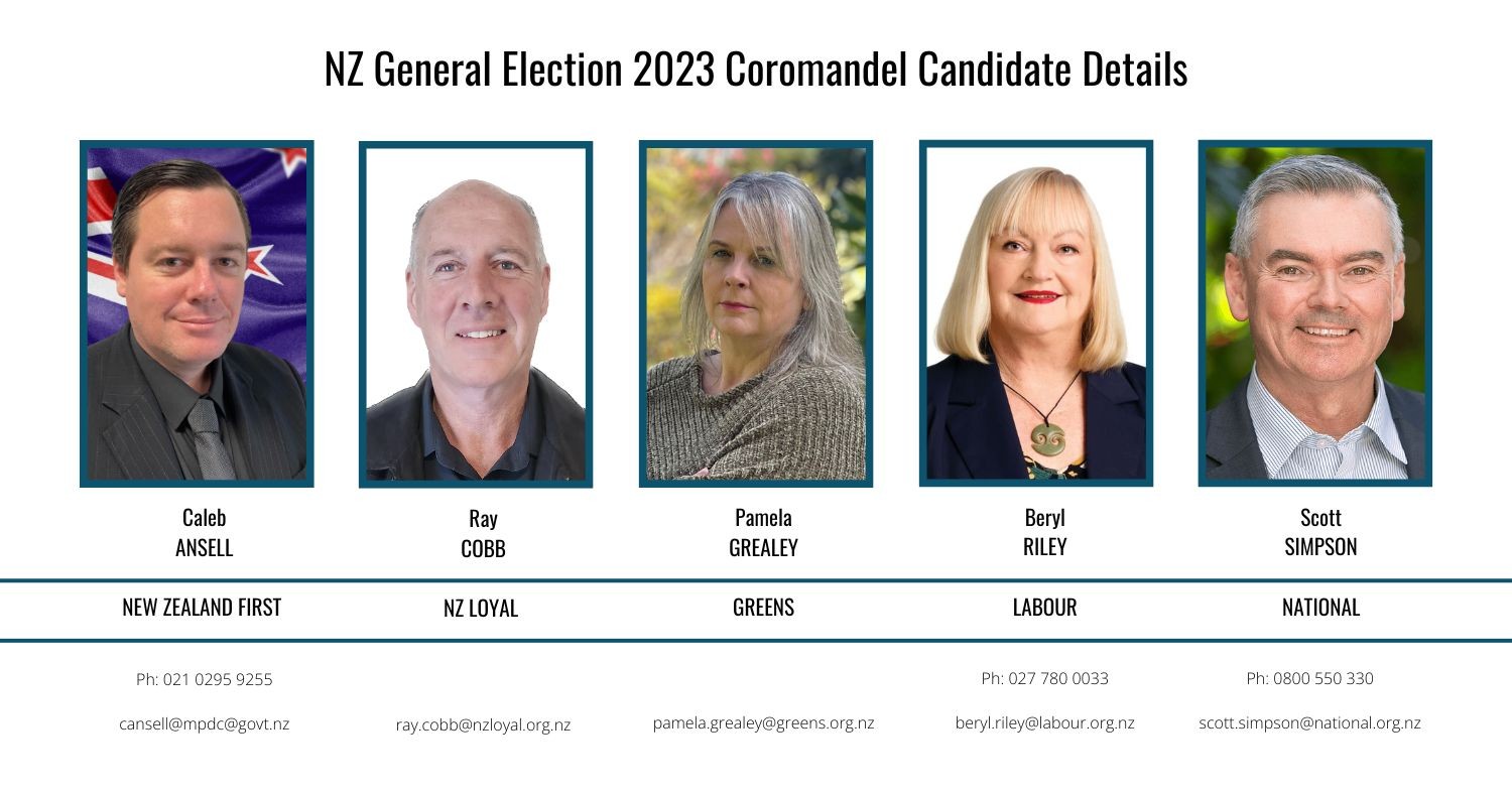 Candidate contact details