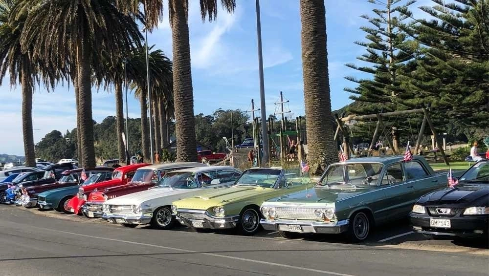 Americana vibe at Fourth July celebrations with American Muscle, Street and Custom Car Club