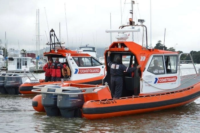 Volunteer Coastguard boats