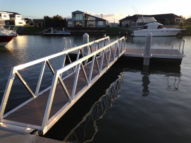 Jetty & Pontoon designed and manufactured by Alipro Engineering Jetty & Pontoon designed and manufactured by Alipro Engineering