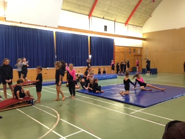 Gymnastics demonstration