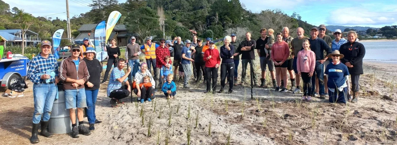 Coastcare Coromandel Community Dune Planting and Coastal Working Bees Coastcare Coromandel Community Dune Planting and Coastal Working Bees