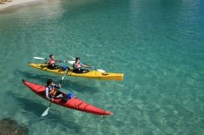 Kayaking Cathedral Cove, New Zealand