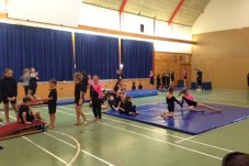 Gymnastics demonstration