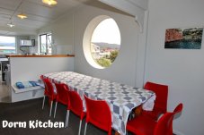 On the Beach Backpackers communal area Whitianga