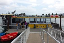 Shuttle pick up from Ferry Landing