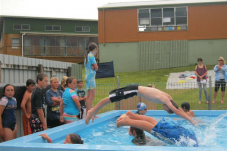 Te Rerenga School swimming