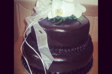 Tiered Wedding cake from Jandals Cafe and Catering in Whitianga