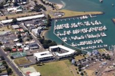 Whitinaga Marina in central Whitianga