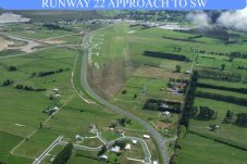Whitianga Aero Club Airfield Runway 22 Approach to SW