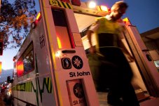 St John Ambulance evening shot