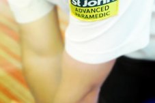 St John advance paramedic badge