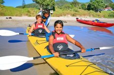 Kayaking Cathedral Cove, New Zealand