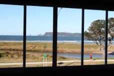 Views out from room at Admiralty Lodge Whitianga