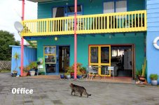On the Beach Backpackers office area
