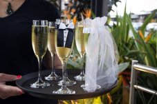 Drinks service at Salt Restaurant and Bar Whitianga Wedding Venue