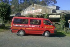 Cathedral Cove Shuttle at Purangi Winery