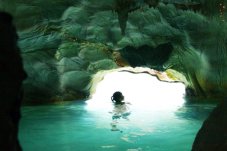 The Lost Spring day spa and hot pools across the road from The Palms Whitianga