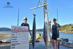 Successful catch at the Troy Wheeler Contracting Ladies Fishing Tournament in Whitianga
