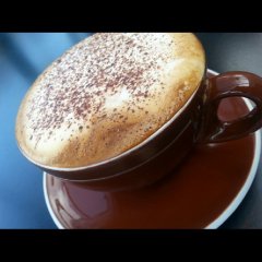 Coffee at Jandals Cafe, Whitianga