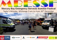 Mercury Bay Emergency Services Summer Festival 2015 Whitianga