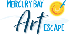 Mercury Bay Art Escape Logo