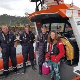 Whitianga Volunteer Coastguard volunteers