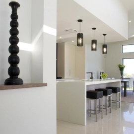 Looking from Entry through to Living Area