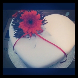 Wedding cake from Jandals Cafe and Catering in Whitianga