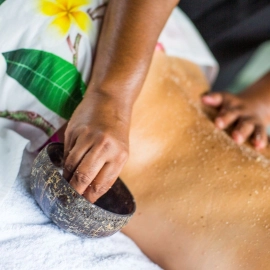 Sugar cane massage