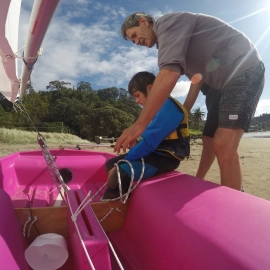 Buffalo Beach youth sailing programme Mercury Bay Boating Club