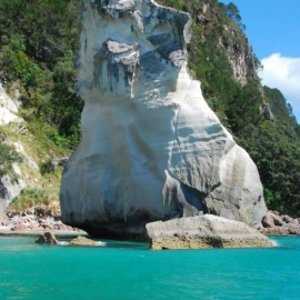 Te Horo at entrance to Cathedral Cove
