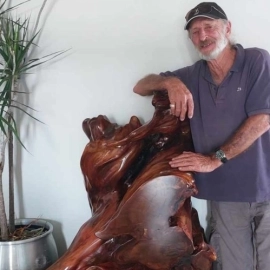 Ivan Sculpural Wood art