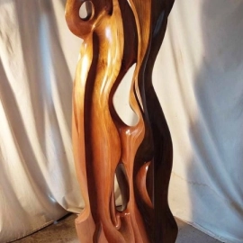 Ivan Sculpural Wood art