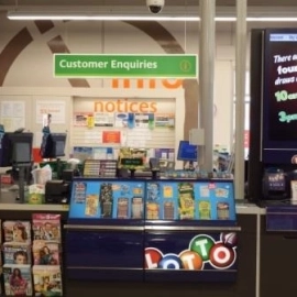 Shop counter