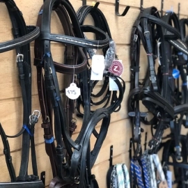 Halters on wall