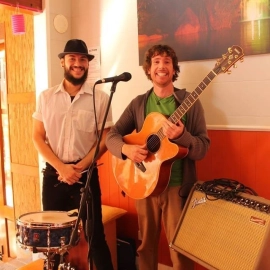 Friday night open mic performers Whitianga music club