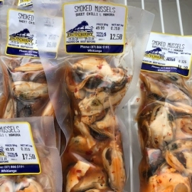 Smoked Mussels