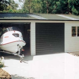 Skyline double garage
