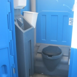 Porta loo inside