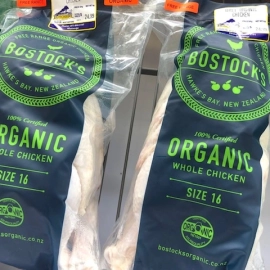 Bostock&#039;s organic whole chicken