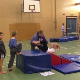 Mercury Bay Gymnastics Club Whitianga backwards roll