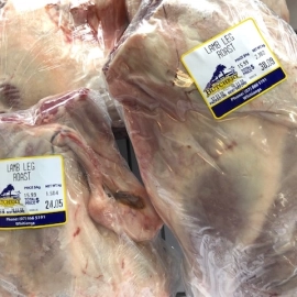 Lamb leg roast