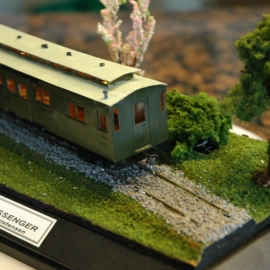 Postal Passenger trainy Mercury Bay Model Railway Club - model making club Whitianga