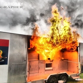 Whitianga Fire Drill by Vaughan Grigsby