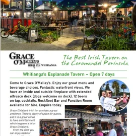 Grace O'Malley's Irish Inn Whitianga.