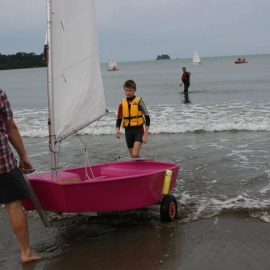 Mercury Bay Boating Club youth sailors