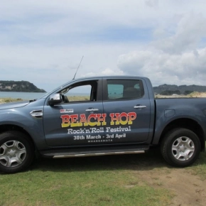 Beach Hop promo vehicle