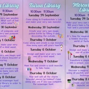 Mercury Bay Library Events
